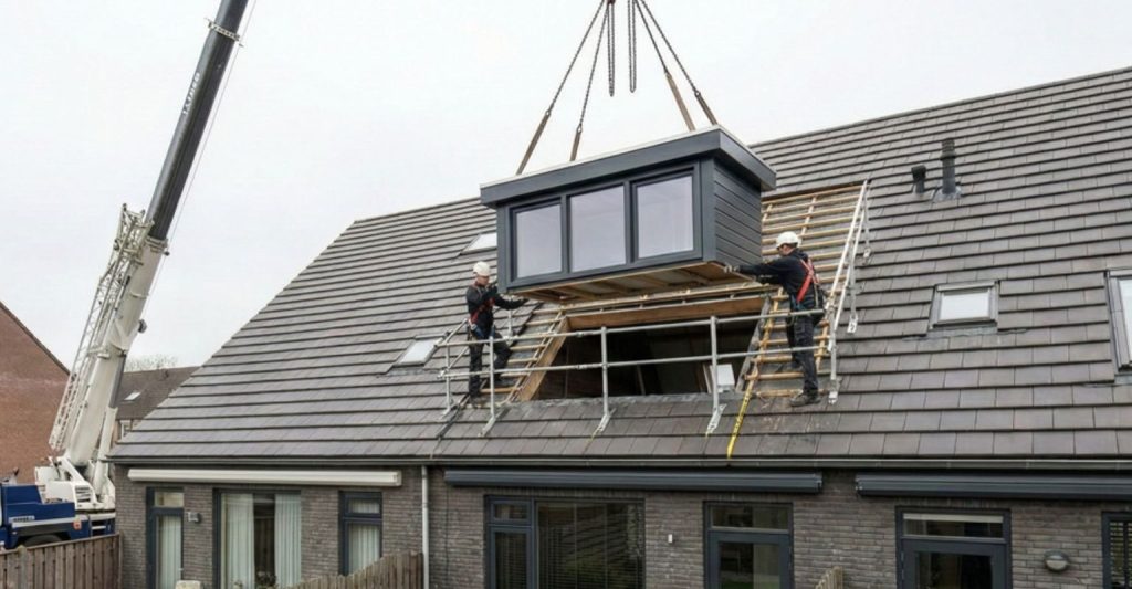 Dakkapel in Utrecht - Prefab dakkapel